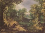 Paul Bril Stag Hunt (mk05) oil painting reproduction